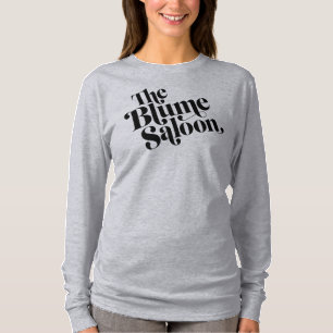 Logo-Slouchy Sweatshirt (grau) T-Shirt