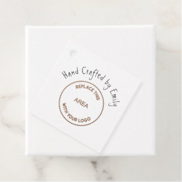 Logo "Small Craft Business Name Thanke Website" Geschenkanhänger