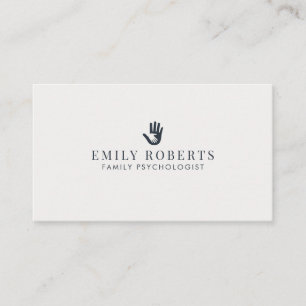 Logo, Social Media Icons, Family Psychologin Visitenkarte