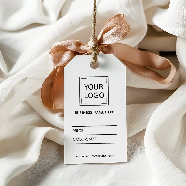 Logo Social Media Minimal Preis-Label DIY BLUSH Visitenkarte (Von Creator hochgeladen)