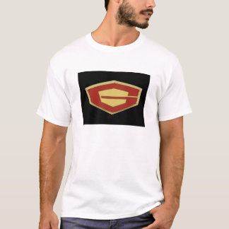 Logo sonique du T-shirt des hommes audacieux