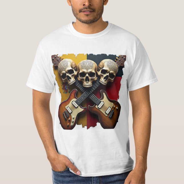 Logo Spanien entdecken T-Shirt (Vorderseite)