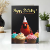 Logo Spaß Niedlicher Corporate Kardinal Bird Gebur