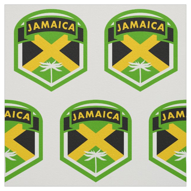 Logo-Stil für Jamaika Stoff (Muster)