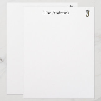 LOGO Stylish  Letter head Paper Briefbogen