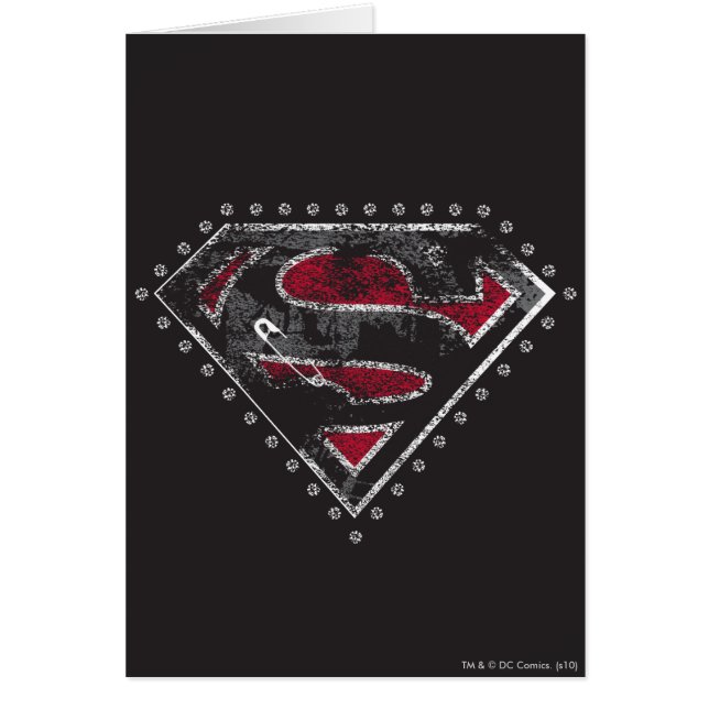 Logo super-fille vêtu noir et rouge (Devant)