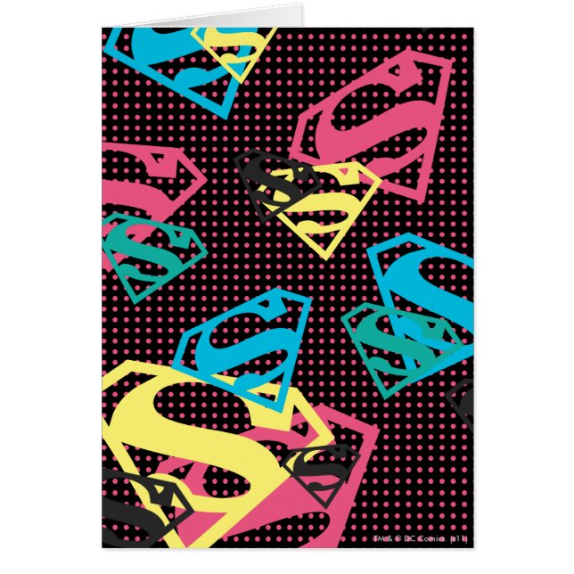 Logo Supergirl Motif & Pois (Devant)