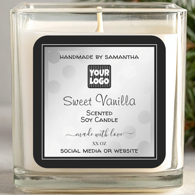 Logo sur mesure Emballage de produits Étiquettes A (Créateur téléchargé)