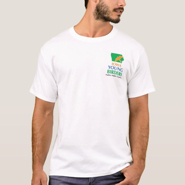 Logo-T - Shirt 100% der Männer der BaumwolleIAYB (Vorderseite)