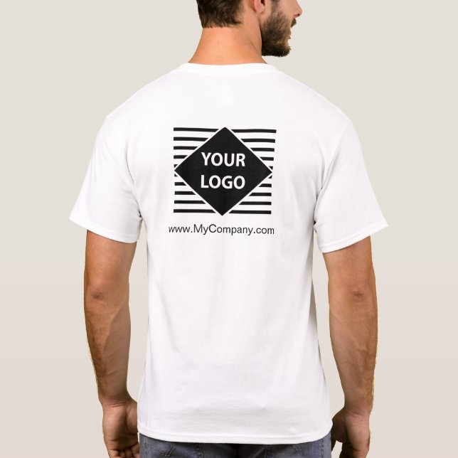 Logo-T - Shirt Custom Company (Rückseite)