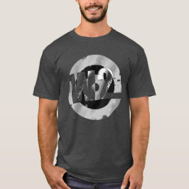Logo-T-Shirt der W2-Band (Schwarz und Weiß) T-Shirt