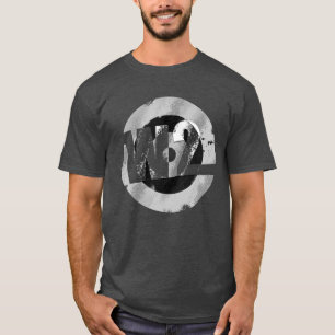 Logo-T-Shirt der W2-Band (Schwarz und Weiß) T-Shirt
