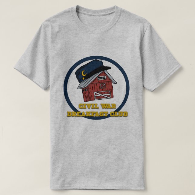 Logo T-Shirt du Club de petit-déjeuner de la guerr (Design devant)