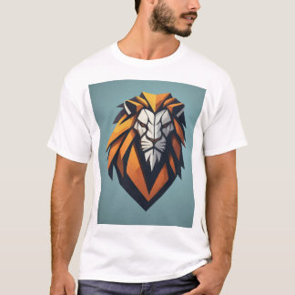Logo-T - Shirt für dynamische geometrische Linien
