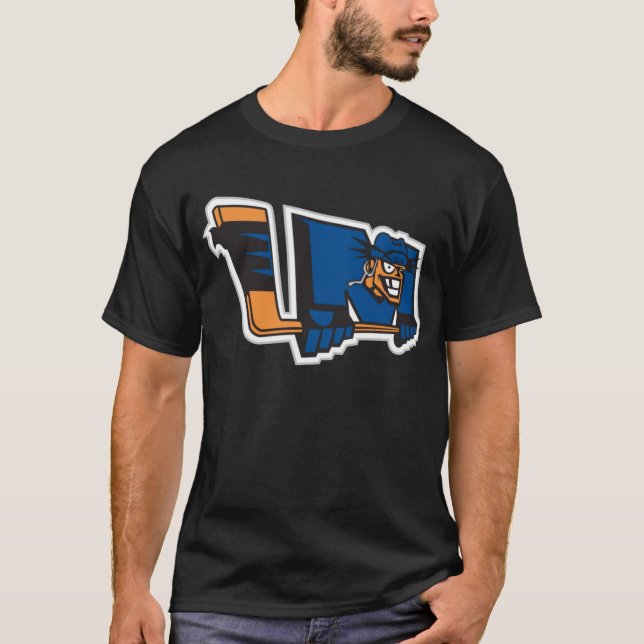 Logo T-shirt Lewiston-Maineiacs vintage (Devant)