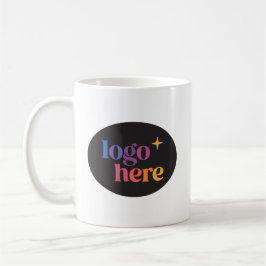 Logo-Tasse für "White Business" Kaffeetasse