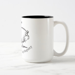 Logo-Tasse Zweifarbige Tasse