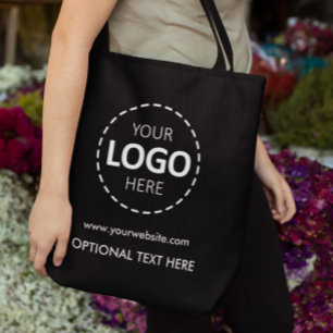 Logo Télécharger Marketing Sac fourre-tout noir