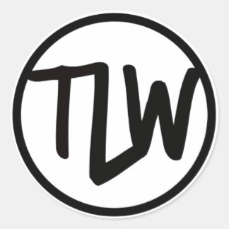 Logo TLW autocollant brillant