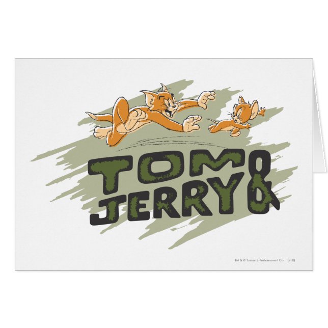 Logo Tom et Jerry Chase (Devant horizontal)