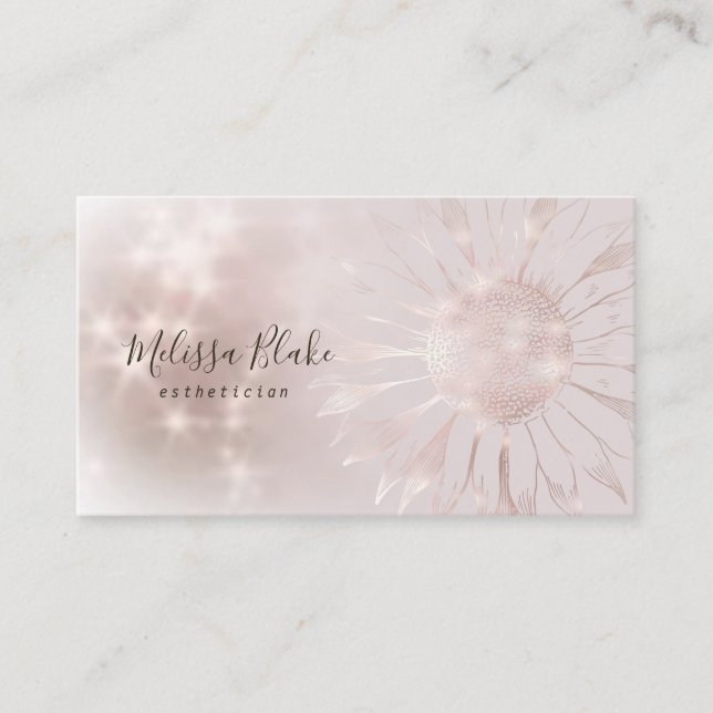 logo tournesol carte de visite (Devant)