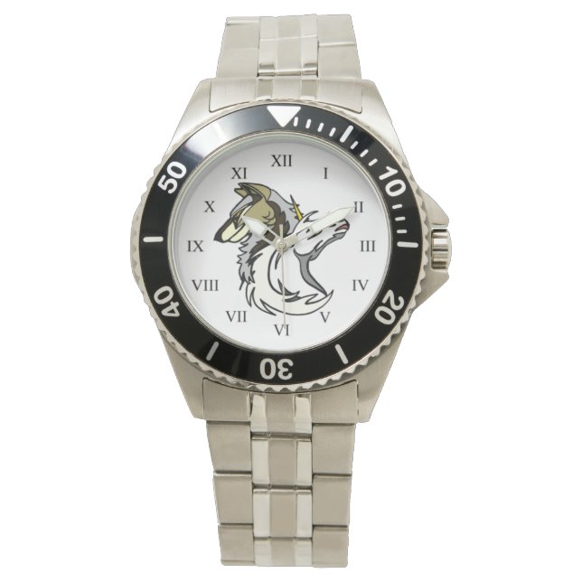 Logo-Uhr für SSU-Projekte Armbanduhr (Vorderseite)
