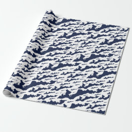 Logo-Umschlagpapier für die Classic Fishers Island Geschenkpapier