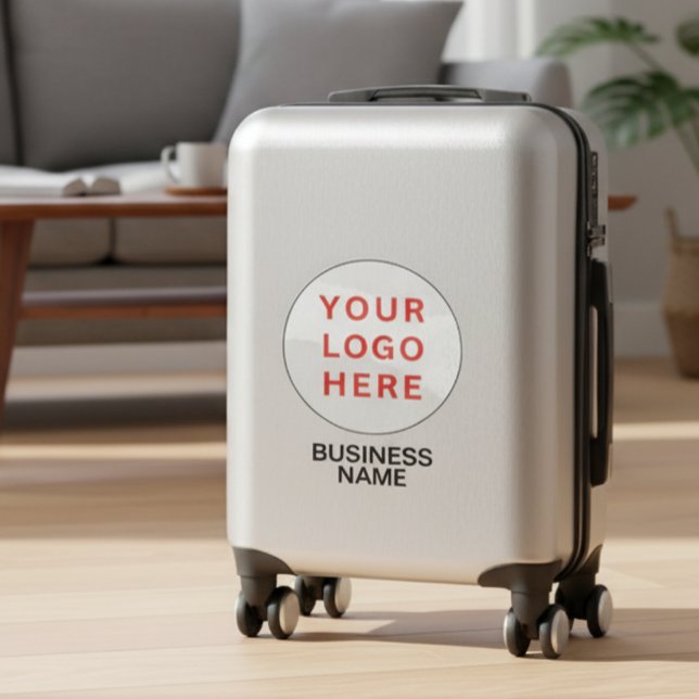 Logo und Firmenname für den benutzerdefinierten Ge Aufkleber (Custom Suitcase Logo & Business Name)
