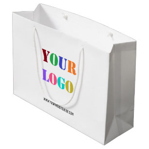 Logo und Geschenktasche für benutzerdefinierte Unt Große Geschenktüte