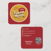 Logo und QR-Code für Peanut Butter Beruflich