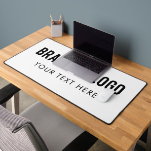 Logo und Text für Berufliche Unternehmen Schreibtischunterlage