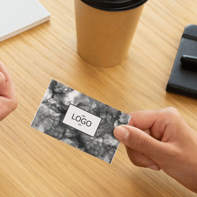 Logo und Tinte Visitenkarte (Von Creator hochgeladen)