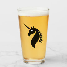 Logo Unicorn en verre