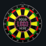 Logo-Unternehmen Dartscheibe<br><div class="desc">Ein Dartboard ist ein beliebtes Freizeit- und Wettbewerbsspiel, das Spielern aller Altersgruppen und Qualifikationsebenen Stunden Spaß bietet. Typisch aus Sisalfasern, Kork oder elektronischen Komponenten, sind die Dartboards so konzipiert, dass sie den Einflüssen von Darts standhalten und gleichzeitig präzise Scoringzonen bieten. Die Standard-Dartboards verfügen über ein kreisförmiges Design mit nummerierten Abschnitten...</div>