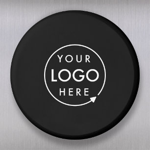 Logo Unternehmen Minimalistisch Magnet
