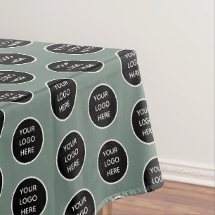 Logo Unternehmen Sage Green Business Werbe- Tischdecke