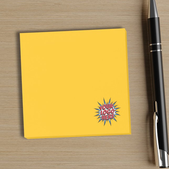 Logo-Upload gelb Post-it Klebezettel (Von Creator hochgeladen)