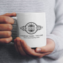 Logo-Upload, Webadresse, Beruflicher Geschäftsbetr Kaffeetasse