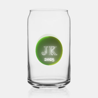 Logo vert JK 2025 en verre Can imprimé