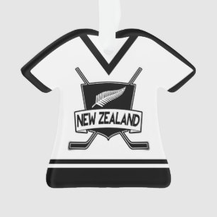 Logo-Verzierung Namen-u. Zahl-Jerseys Neuseeland Ornament