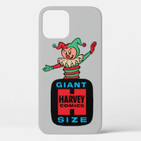 Logo vintage de bandes dessinées iPhone 12 Coque
