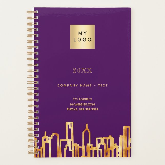 Logo violet or ville skyline business 2026 (Devant)