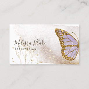 Logo-Visitenkarte für den Schmetterling Visitenkarte