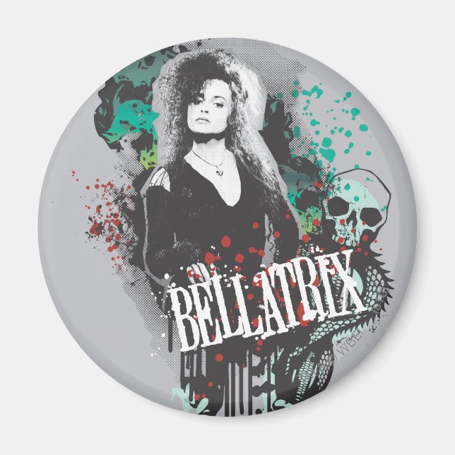 Logo von Bellatrix Lestrange Magnet (Vorne)