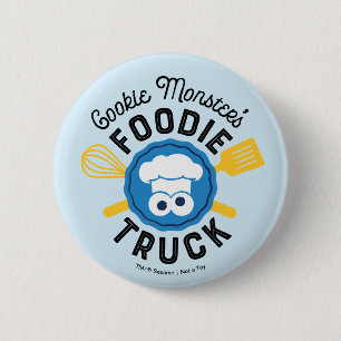 Logo von Cookie Monsters Foodie-LKW Button