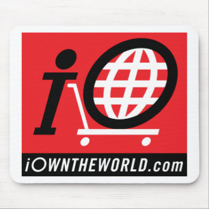 Logo von iOwnTheWorld.com Mousepad
