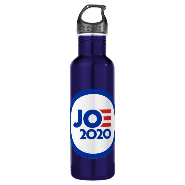 Logo von Joe Biden 2020 Edelstahlflasche (Vorderseite)