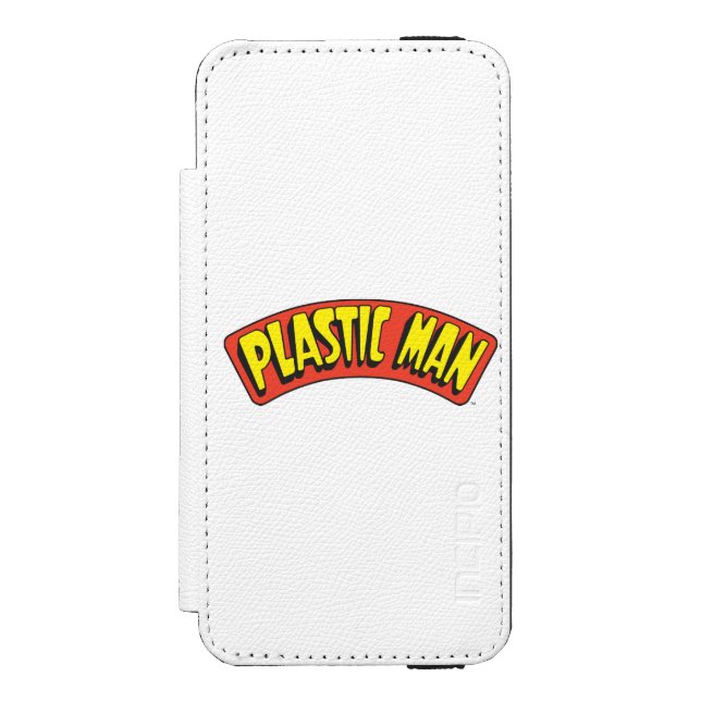 Logo von Plastic Man Incipio iPhone Geldbeutel-Hülle (Folio Vorderseite)