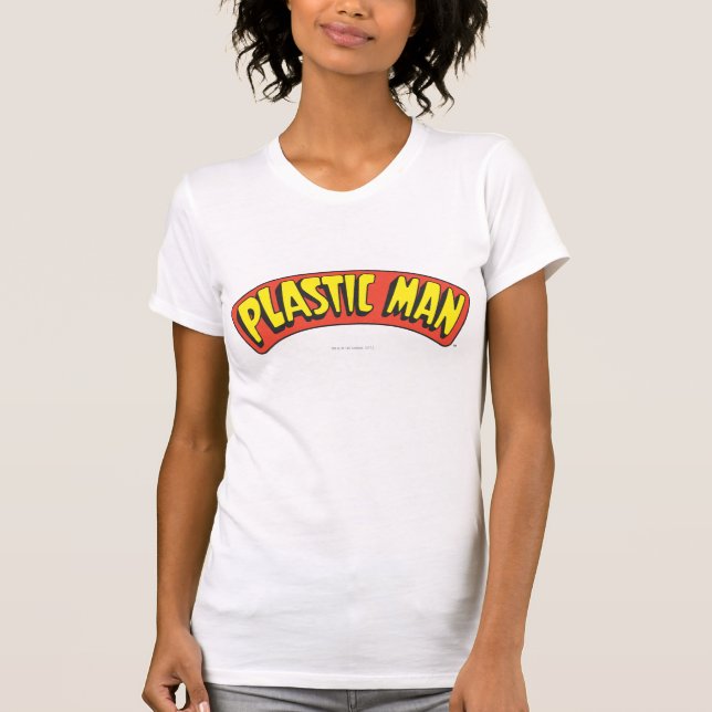 Logo von Plastic Man T-Shirt (Vorderseite)