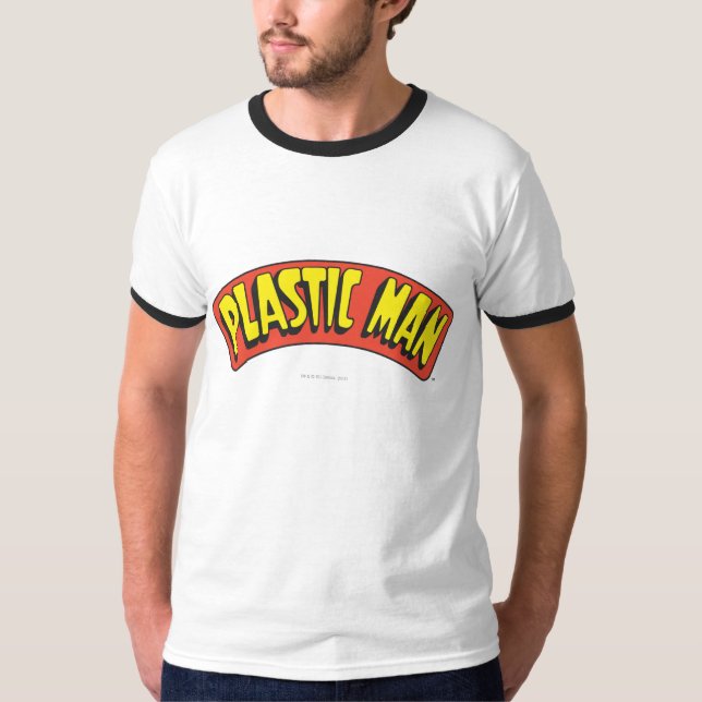 Logo von Plastic Man T-Shirt (Vorderseite)